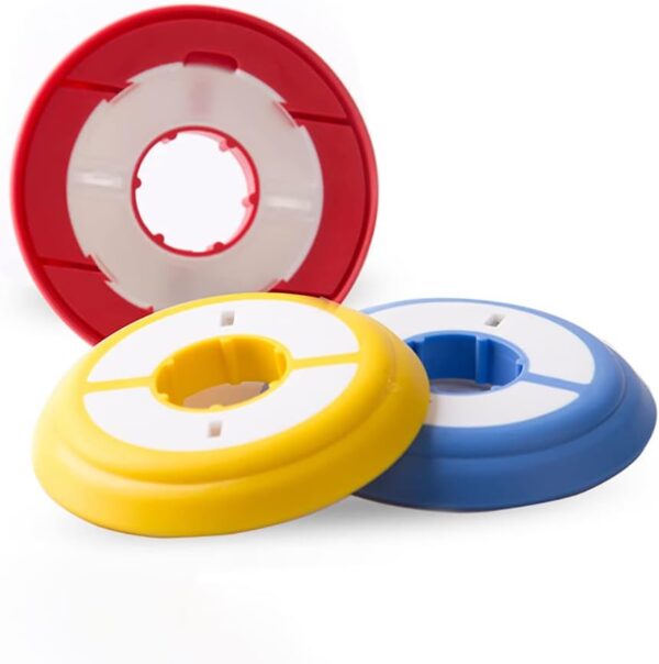 10 Pcs 60mm Silicone Fishing Line Storage Holders Fishing String Spools Fishing Line Winding Boards Line Keeper Fishing Rig Organizer - Image 2