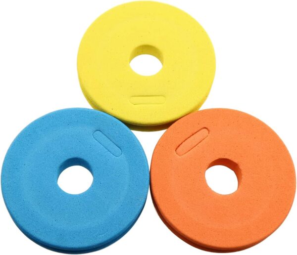 20PCS 70mm Colorful Fishing Line Foam Spools Fishing Line Storage Holder Fishing Winding Boards (Random Color) - Image 2