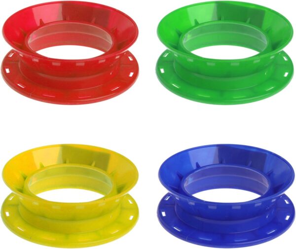 Fishing Line Coiling Plate Plastic Handle Wire Winding Circular Main Coil Board